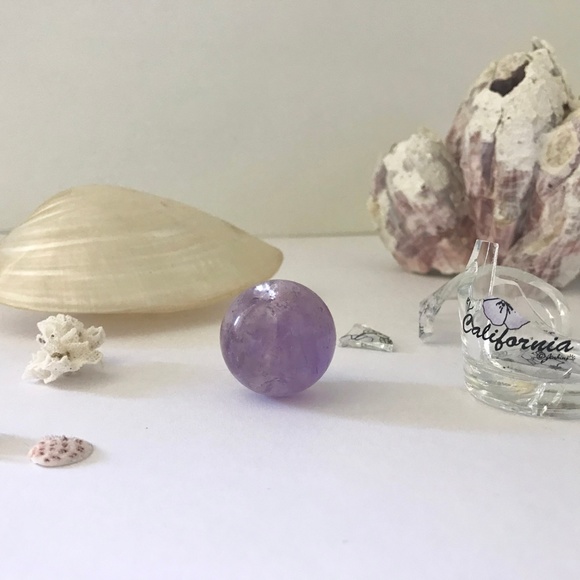 Amethyst Crystal - Ball Orb Sphere - Picture 5 of 8